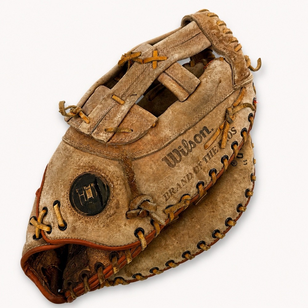 Wilson A9884 "The‎ Big Scoop" Leather Adult Softball Mitt Right Hand Throw RHT